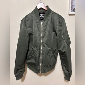 NLST Olive Green Bomber Jacket